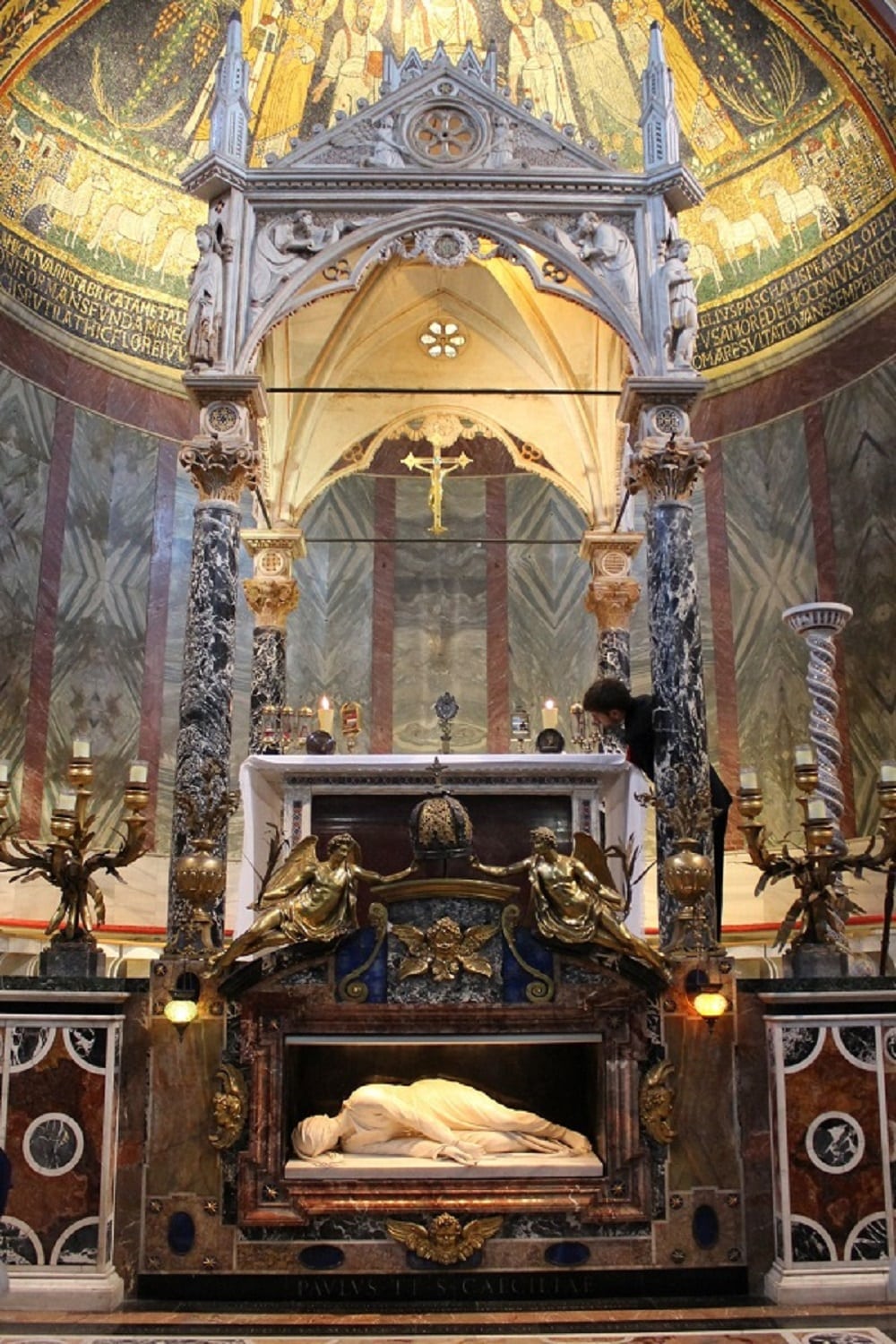 Basílica-Santa-Cecilia-in-Trastevere