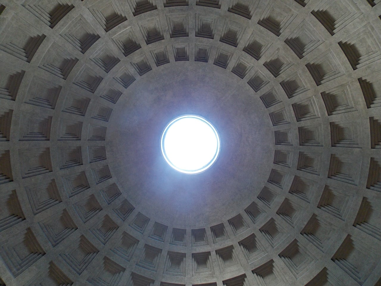 La cúpula del Panteón de Agripa